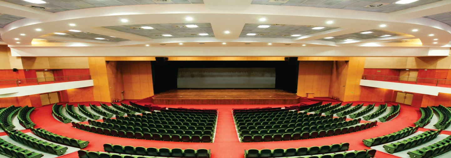 Acoustic treatment and soundproofing solutions for auditorium